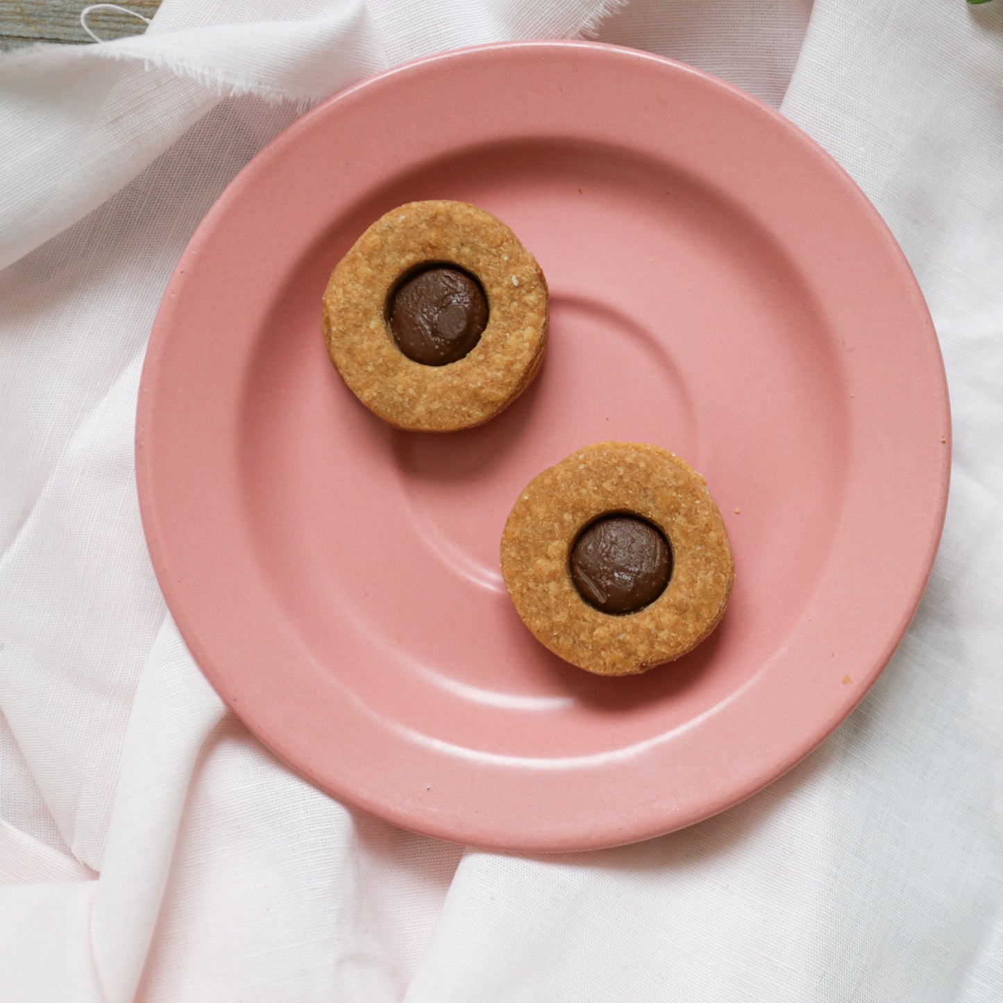 Vegan Cocoa and Hazelnut Rounds